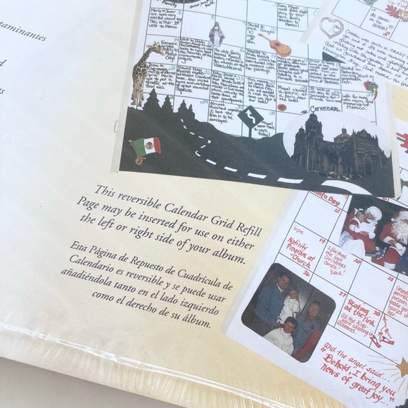 Creative Memories CM Border Basic Calendar Grid Scrapbook Pages 12x12 rcm-12cl - Picture 11 of 11